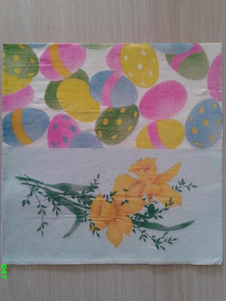 Servítky velkonočné,