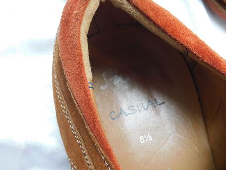 Panske luxusne semešove topanky vel.42,5, 42