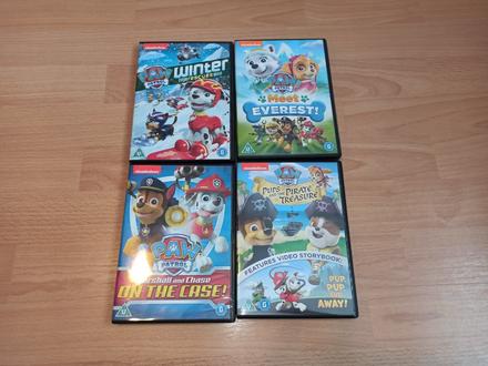 Dvd paw patrol hrane v anglictine, 