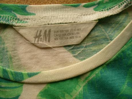 Tričko, h&m,158
