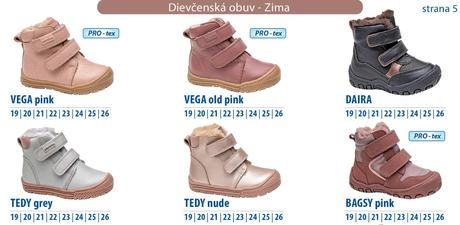 Protetika topánky katalóg zima 2024, protetika,18 - 26