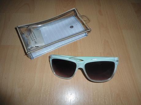 Mentolove slnecne okuliare bershka, bershka