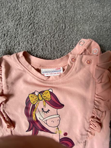 Tričko unicorn, coccobello,80