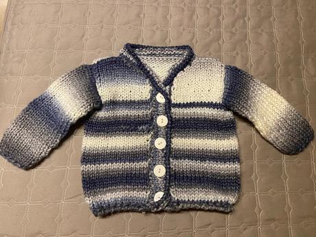 Pletený svetrik 86/92, 92