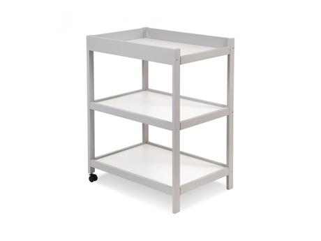 Prebaľovací pult sivý,