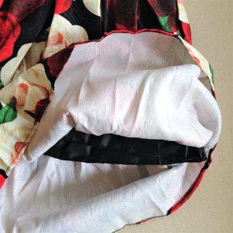 Graffiti midi vintage floral sukna s/m/l, l / m / s