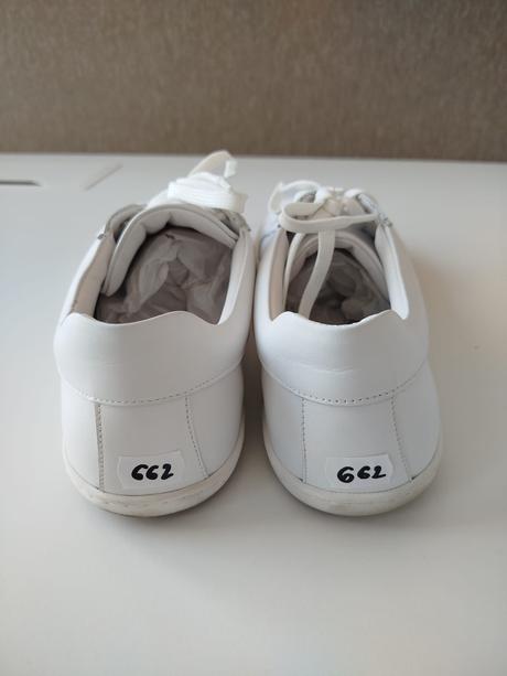 Shapen barefoot tenisky feelin uni white leather, 46