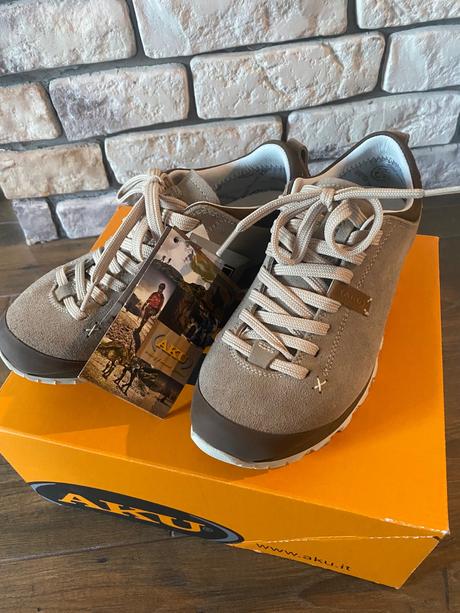 Kožené topánky aku, 36