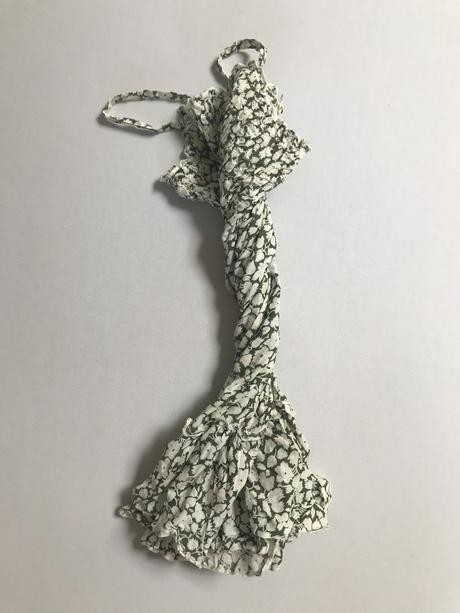 Bavlnené (pokrčené) šatičky 3-4 roky, benetton,98