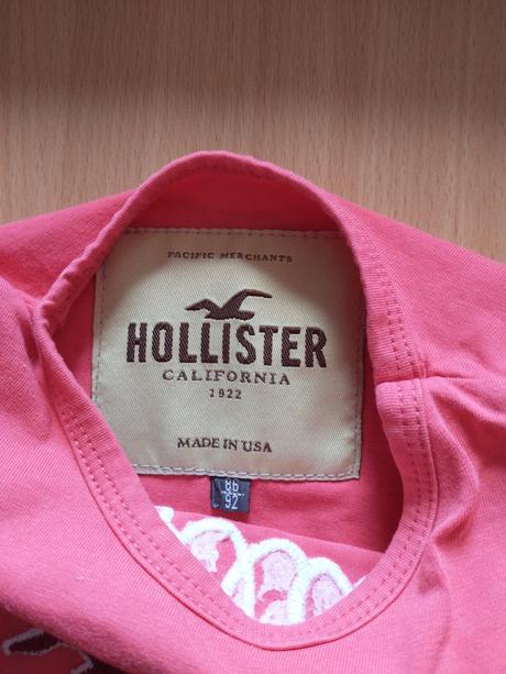 Hollister dievcenske tricko, 86-92, hollister,98