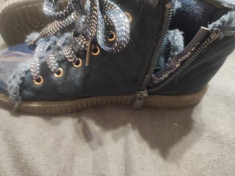 Zateplené topánky na jar, jeseň, nelli blu,34