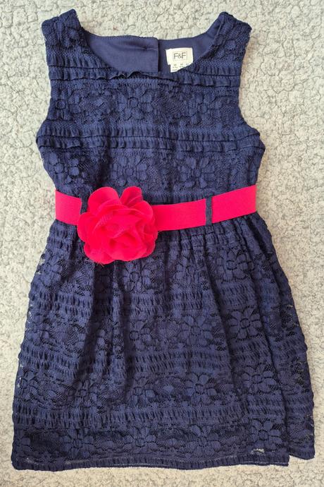 Čipkovane šaty, f&f,110