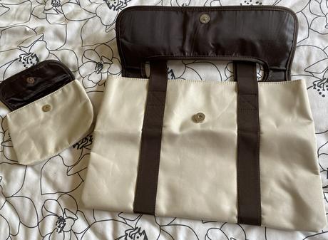 Kabelka do ruky + taštička, 