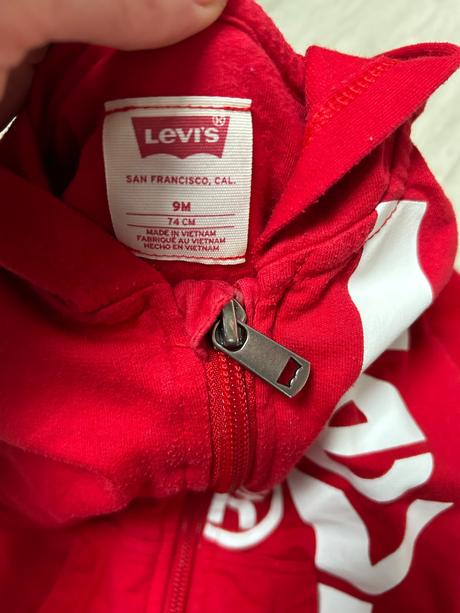Levis cervene dupačky overal, levis,74