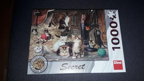 Puzzle mačiatka 1000, 