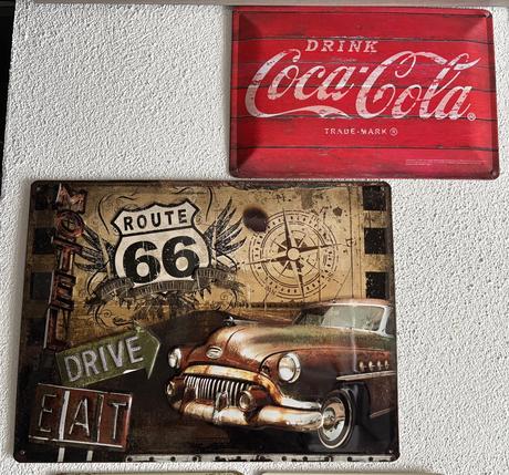 Plechová tabuľka ceduľa, 