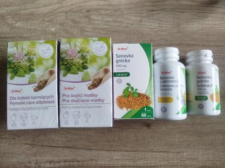 Predam vitamíny a caje na podporu dojčenia, 