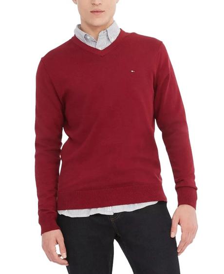 Tommy hilfiger sveter pánsky, veľ. l - originál, tommy hilfiger,l
