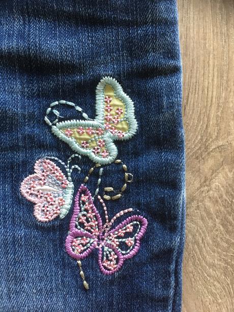 Štýlové dievčenské rifle veľkosť 110cm, palomino,110