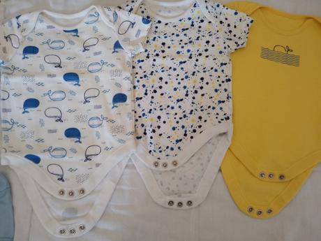 Balík bodiciek 56-62-68, 50–62