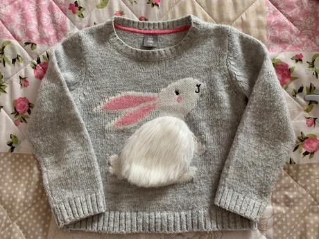 Svetrík so zajačikom, pepco,110