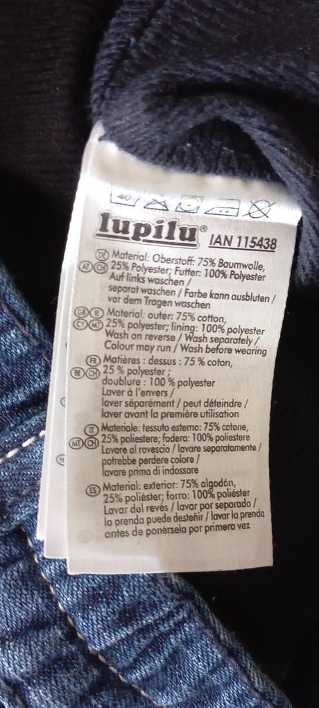 Zateplené nohavice, lupilu,116