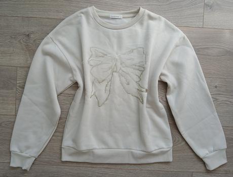 Bezova mikina s vysivkou, m