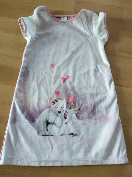 Dievčenské teple šaty veľ. 104, palomino,104