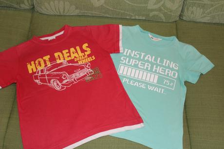 Tričká frajerské, h&m,122