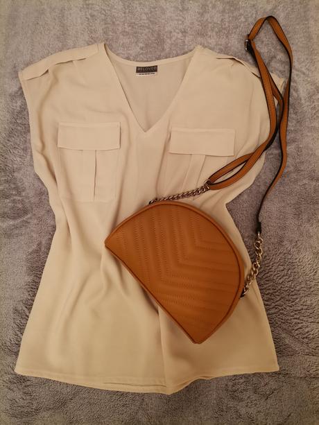 Blúzka +kabelka, 36