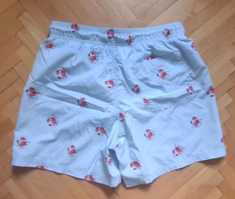 Plavkové šortky s krabmi h&m 158/164, h&m,158