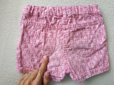 Ružové šortky, f&f,92