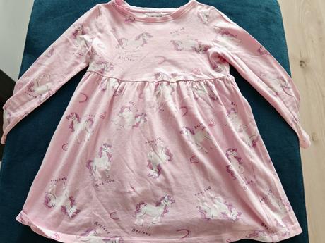 Šaty jednorožec bavlna 92-104, sinsay,104