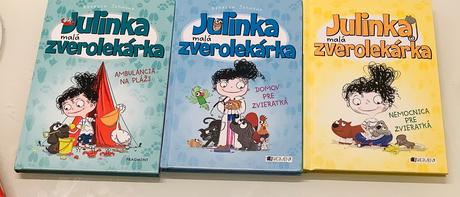 3 knihy julinka mala zverolekarka,