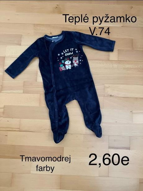 Teplé pyžamko, 74