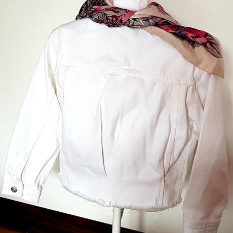 Denim riflova bundicka, zara,140