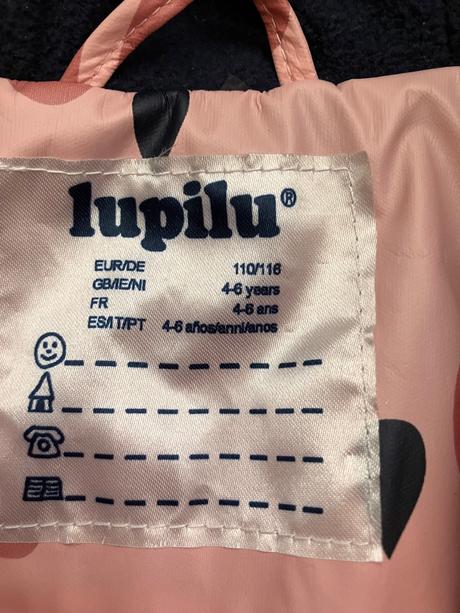 Nepremokava bunda, lupilu,110