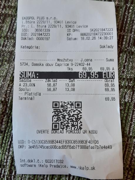 Kozene lodicky caprise, 38