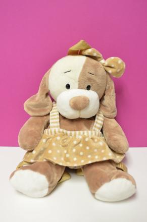 Plyšový detský batoh pes, 