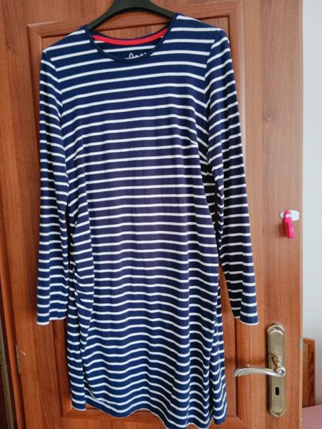 Pásikavé tehotenské šaty, m