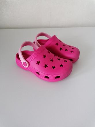 Crocsy 26/27 s hviezdičkami, f&f,26