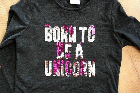 Nenosené tričko unicorn, f&f,122