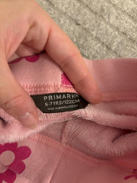 Detské zateplené legíny, primark,122