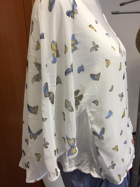Ľahká šifónová blúzka, veľ. 36/38, bonprix,36
