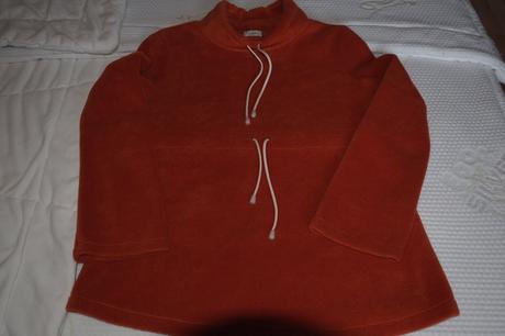 Flisová mikina pre tehotné, s