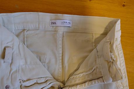 Blede rifle zara s vreckami, zara,152