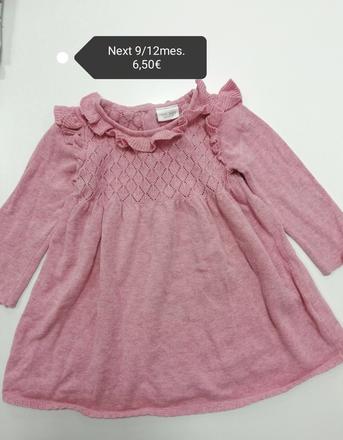 Svetríkové šaty s volánikmi next, next,80