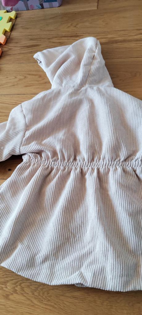 Prechodná bunda zateplená béžová, 98