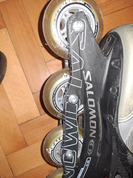 Kolieskové korčule salomon monocoque dr70, 40