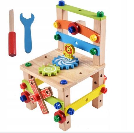 Montessori montažná stolička,